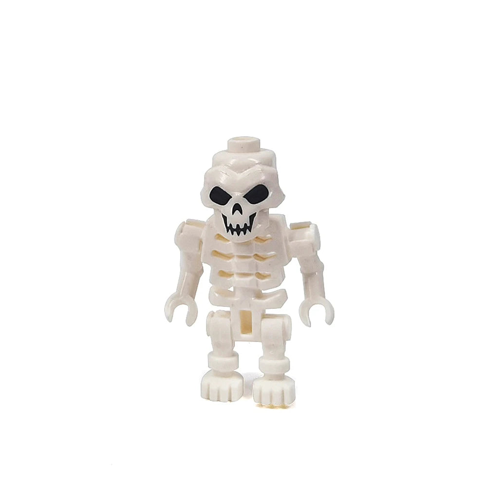 Halloween Skeleton Army Building Blocks Minifigures – Skeleton Horse MOC Figures
