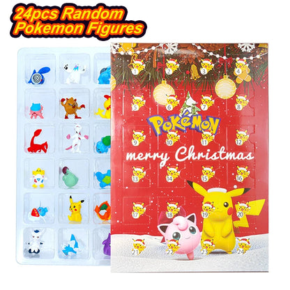 Pokémon Pikachu Bulbasaur Mini Figure Advent Calendar