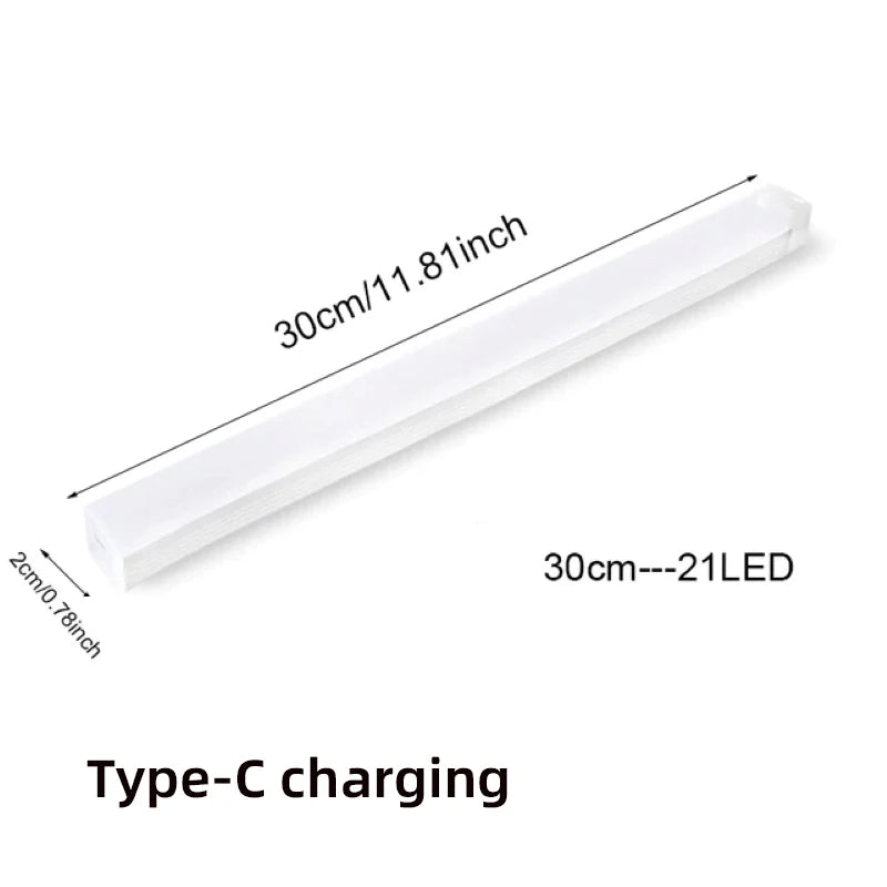 Motion Sensor LED Night Light – USB-C Rechargeable, 3 Color Modes