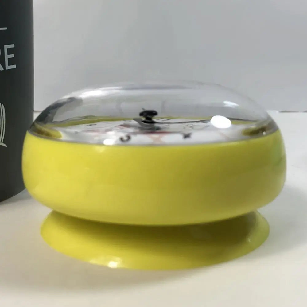 Mini Waterproof Suction Cup Clock for Bathroom & Kitchen