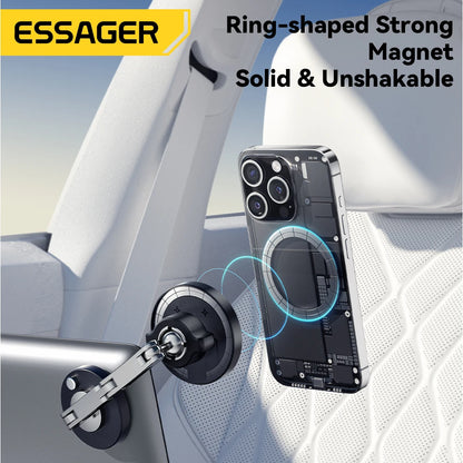 Essager Magnetic Car Phone Holder & 15W Wireless Charger – MagSafe