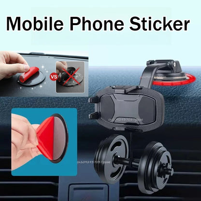 Car Phone Holder Adhesive Disc Pad – Suction Cup Sticky Base Mount (70mm/80mm)