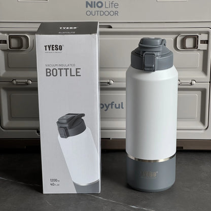 TYESO Vacuum Insulated Sports Water Bottle – Large Capacity