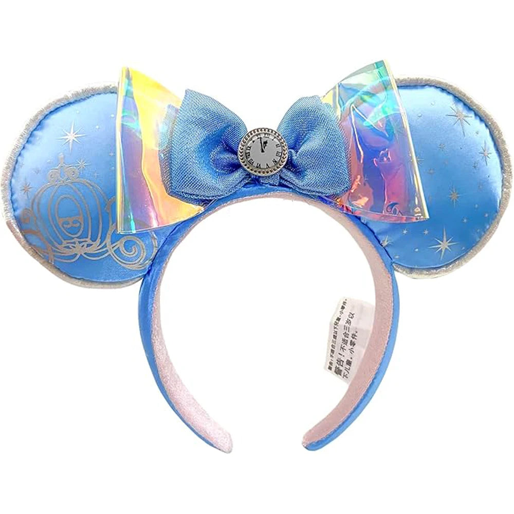 Disney Mickey Minnie Ears Headband – Sequin Bow Costume Cosplay