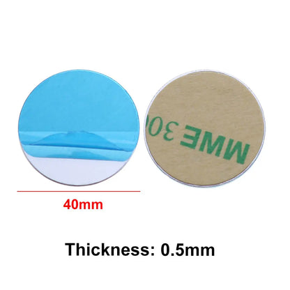 Magnetic Metal Plates for Car Phone Holder – 10pcs Iron Sheets