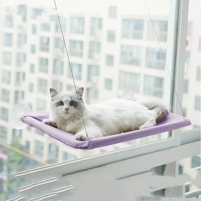 Cat Window Hammock Hanging Bed – Sunny Seat with 20kg Capacity
