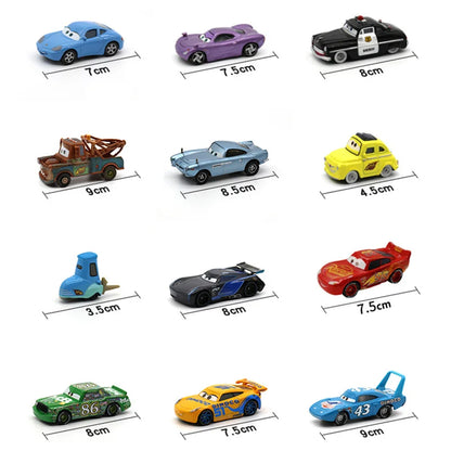 Disney Pixar Cars 1:55 Lightning McQueen and Mater Diecast Toys