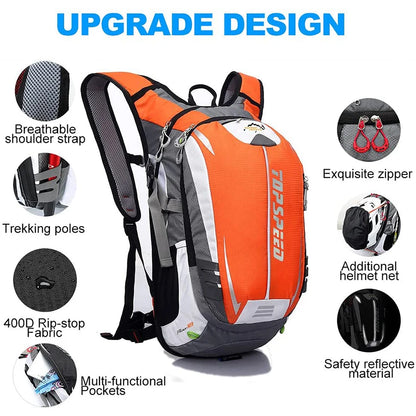 Hydration Backpack for Cycling, Hiking & Outdoor Sports