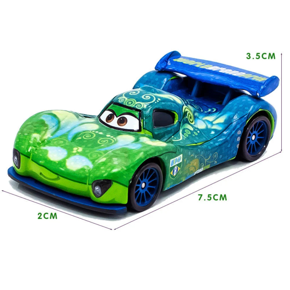 Disney Pixar Cars 4 Lightning McQueen Fillmore 1:55 Die Cast Toy Car