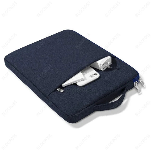 iPad Sleeve Bag Case with Handle – Fits iPad Pro, Air, Mini & All Models