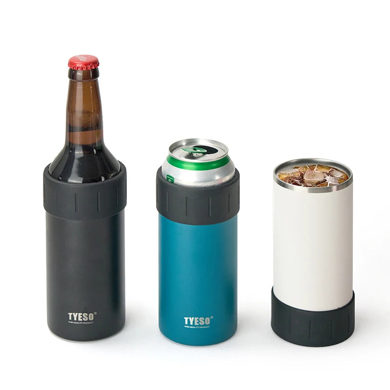 Insulated Stainless Steel Cold Drink Cup – Large Capacity Outdoor Tumbler