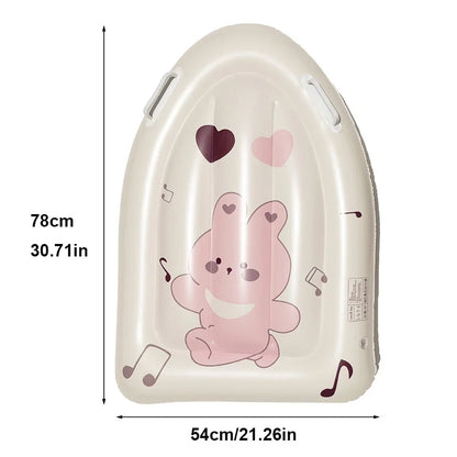 Inflatable Kids Pool Float Board with Handles