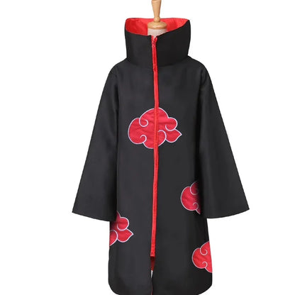 Akatsuki Cosplay Cloak & Headband Set – Naruto Ninja Costume