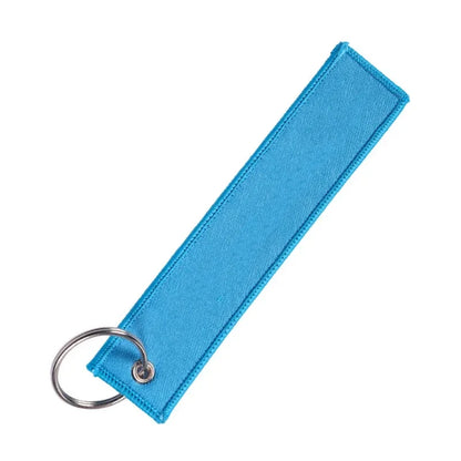 Custom Embroidered Polyester Keychain – Personalized Name Tag