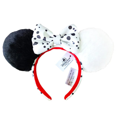 Disney Minnie Mouse Ears Headband – Sequin Bow Princess & Villain Styles
