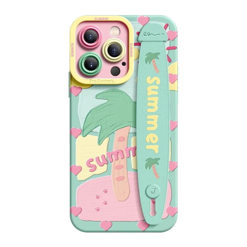 Deluxe Wrist Band Bracket iPhone Case