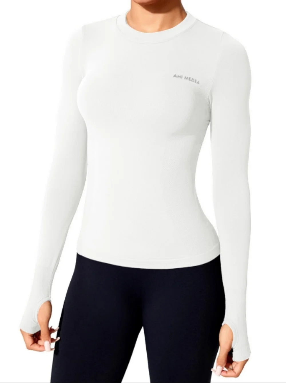 Women's Long Sleeve Yoga Top – Quick Dry Workout Shirt