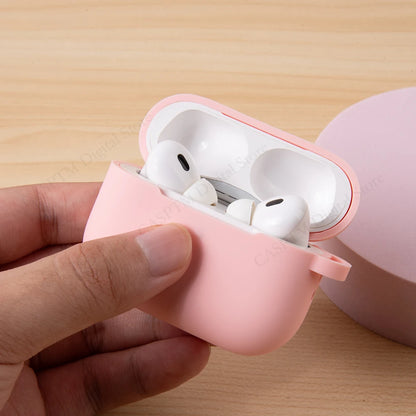 Silicone AirPods Pro 3 Case with Carabiner Clip – 25 Designs