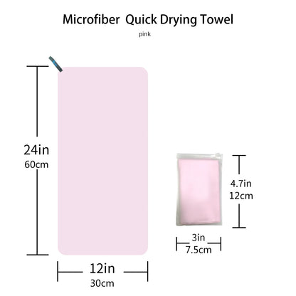 Microfiber Quick-Dry Beach Towel – Lightweight & Absorbent