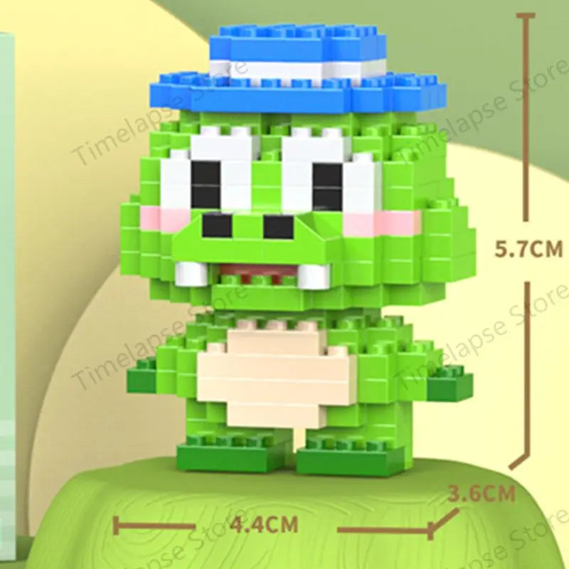 Cute Animal Mini Building Blocks Kit – DIY Micro Brick Figures for Girls