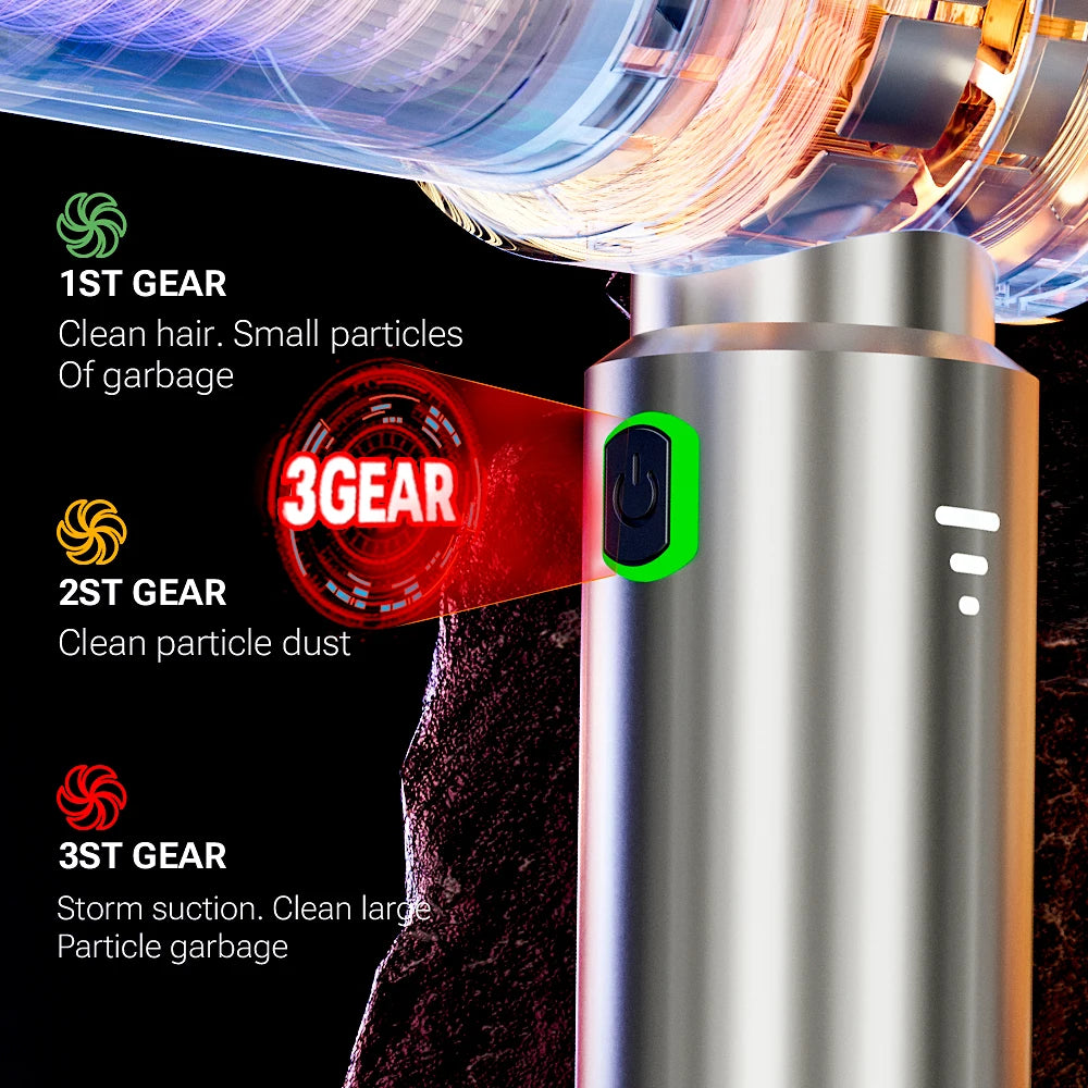 SZUK C012 Max Wireless Car Vacuum Cleaner Strong Suction Portable Handheld