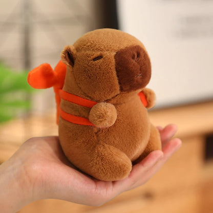 Capybara Cosplay Plush Keychain – 4.7in, 24 Styles