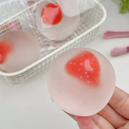 Kawaii Squishy Squeeze Toy – Slow Rebound Stress Relief Ball for Desk & Fidget