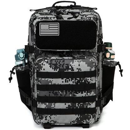 45L Tactical Backpack – Military MOLLE Rucksack for Hiking, Gym & Outdoor