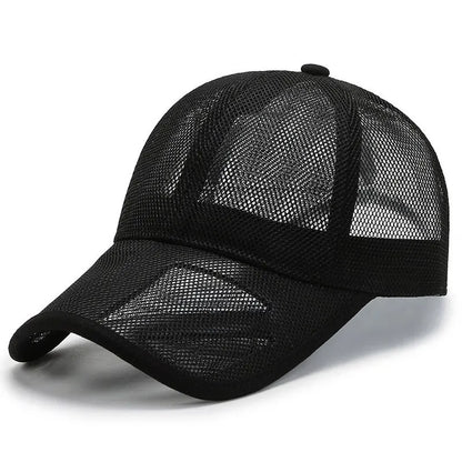 Breathable Mesh Baseball Cap – Unisex Sun Protection Hat