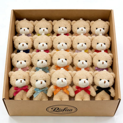 Mini Teddy Bears Bulk Pack – Soft Plush Party Favors