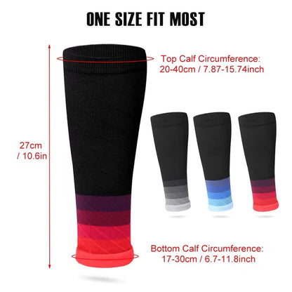 Calf Compression Sleeves 20-30mmHg – Running & Shin Splint Support