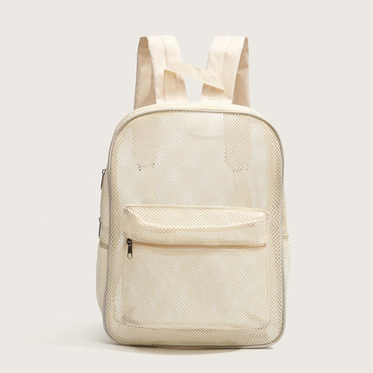 Women's Mesh Breathable Backpack – Casual Outdoor Travel Bag