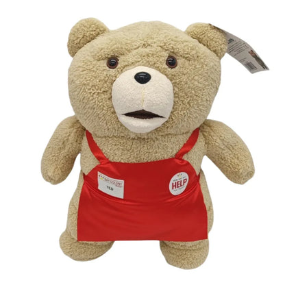Ted Bear Plush Toy – 48cm Soft Stuffed Animal with Bow Tie