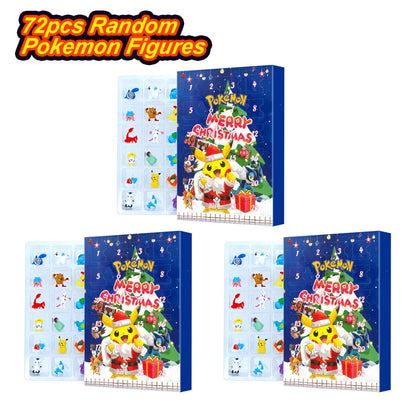 Pokémon Pikachu Bulbasaur Mini Figure Advent Calendar