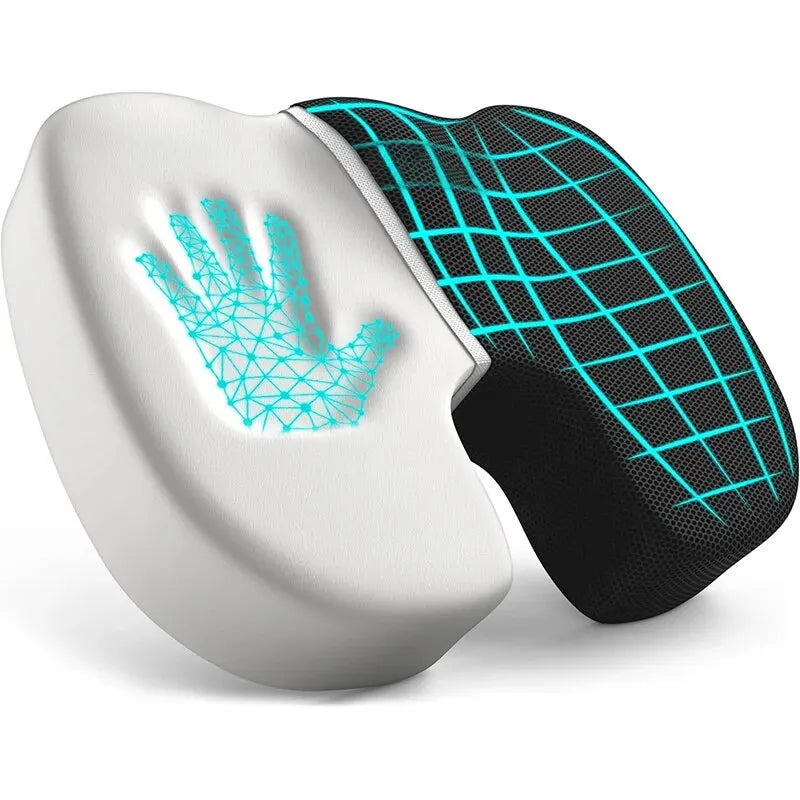 Ergonomic Memory Foam Seat Cushion for Office & Home