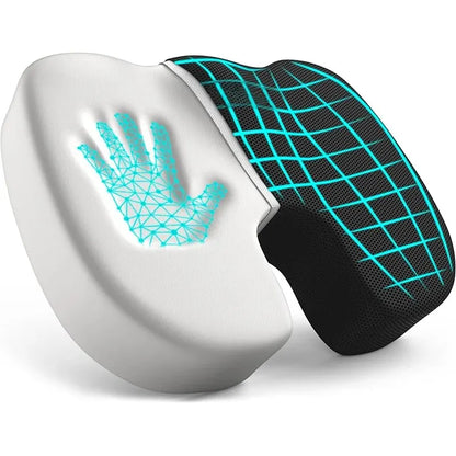 Ergonomic Memory Foam Seat Cushion for Office & Home