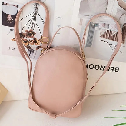 Mini Quilted Crossbody Bag for Women with Swan Charm