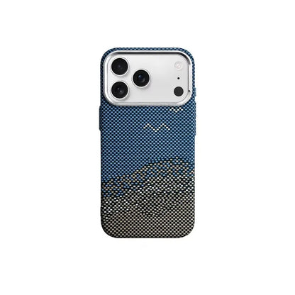 Magsafe Carbon Fiber Texture iPhone Case