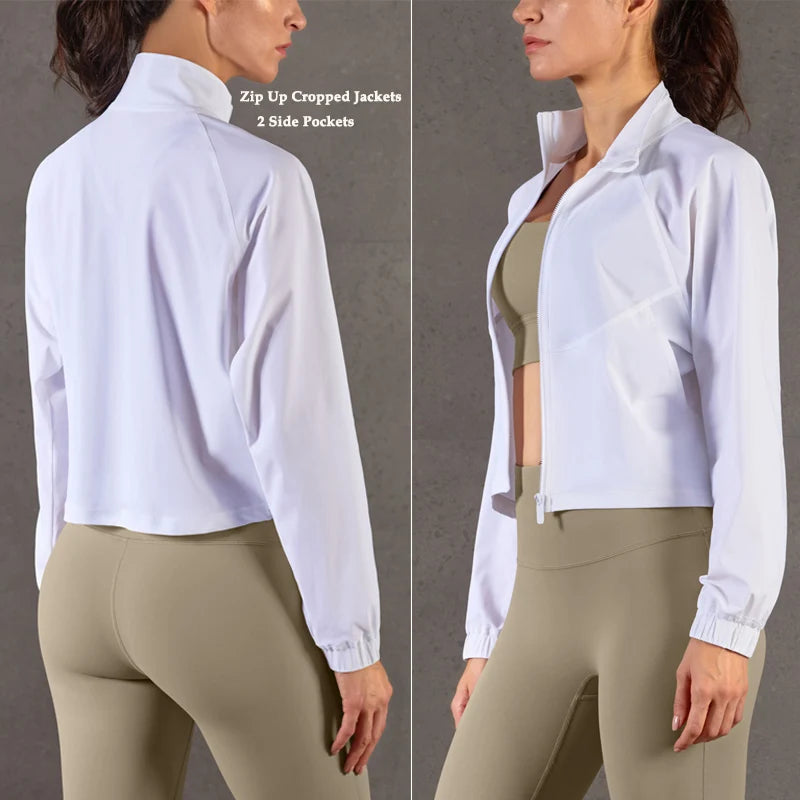 Women's UPF50 Sun Protection Jacket – Lightweight Zip-Up