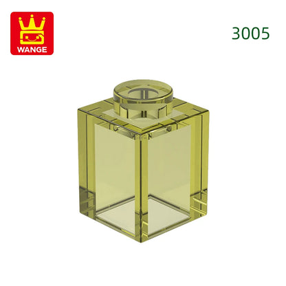 Wange 3005 1x1 Basic Brick MOC Parts – 232pcs Bulk Pack