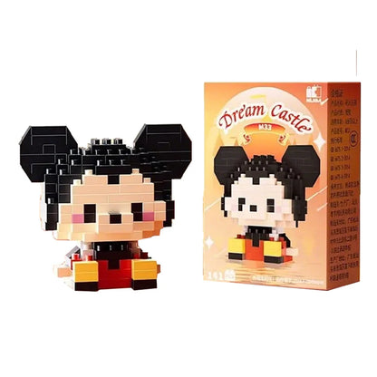 Cartoon Character Mini Building Blocks Set – DIY Brick Figures