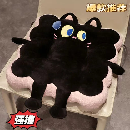 Cartoon Toast Seat Cushion – Cute Plush Chair Pad, Washable
