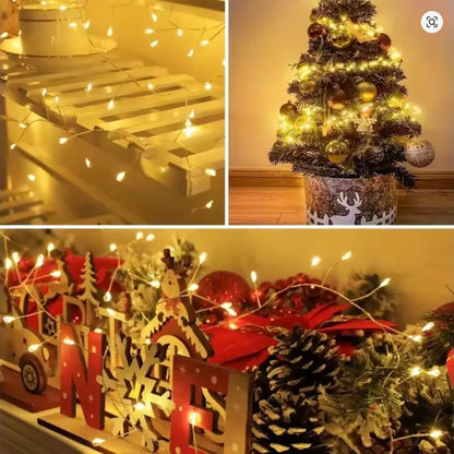 Cluster Firecracker String Lights – Fairy LED Garland 6M–50M