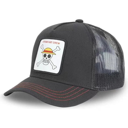 One Piece Luffy Embroidered Adjustable Baseball Cap