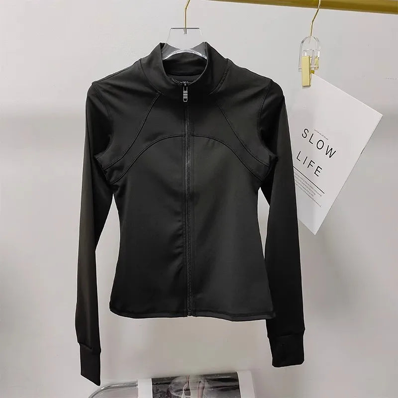 Women's Sports Jacket Quick-Dry Running Gym Workout Coat
