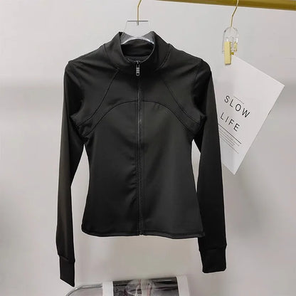 Women's Sports Jacket Quick-Dry Running Gym Workout Coat