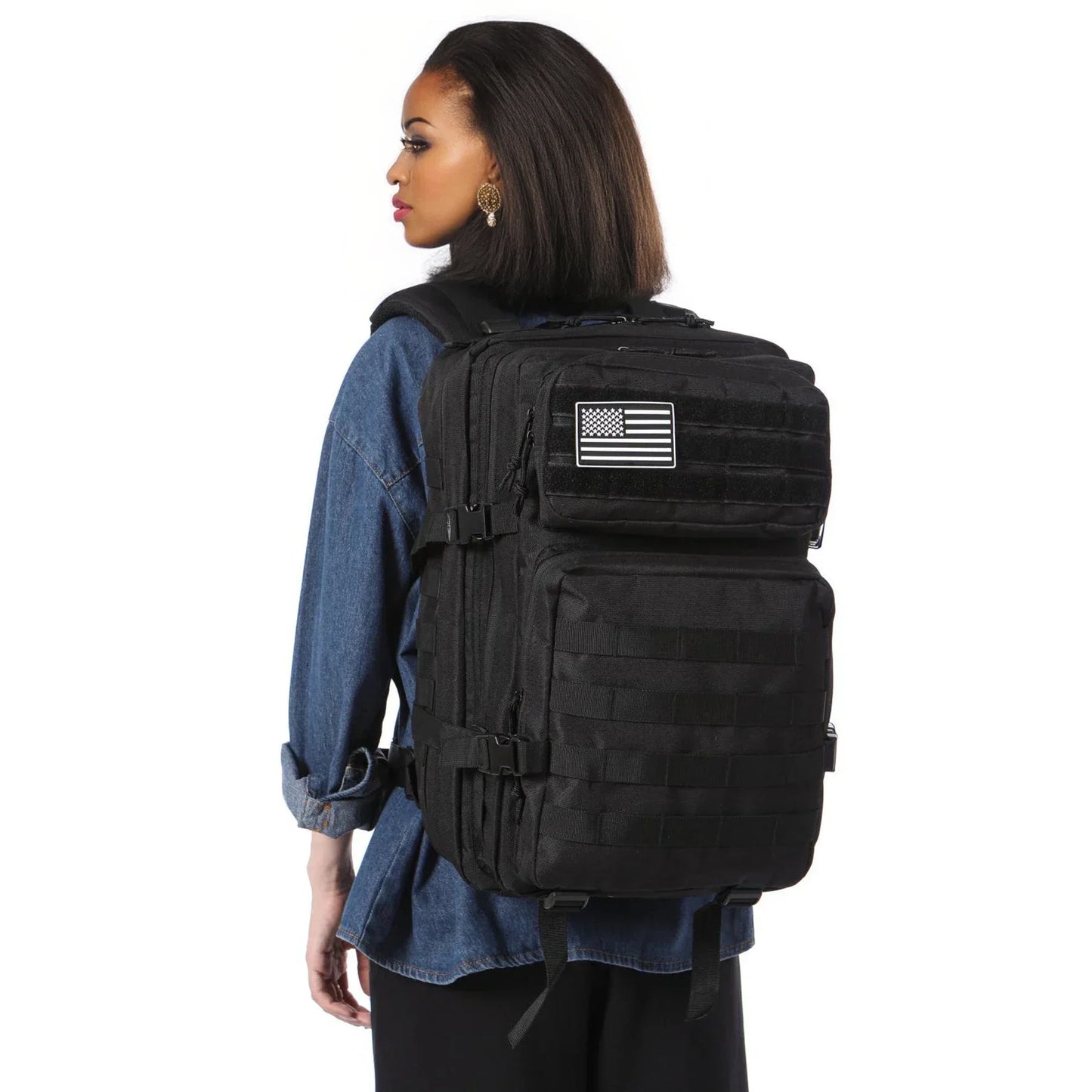 Tactical Backpack – 25L / 50L MOLLE Outdoor Bag for Hiking, Camping & Hunting