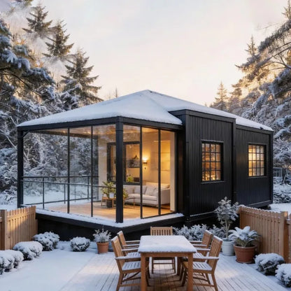 Expandable Prefab Steel Container Tiny House