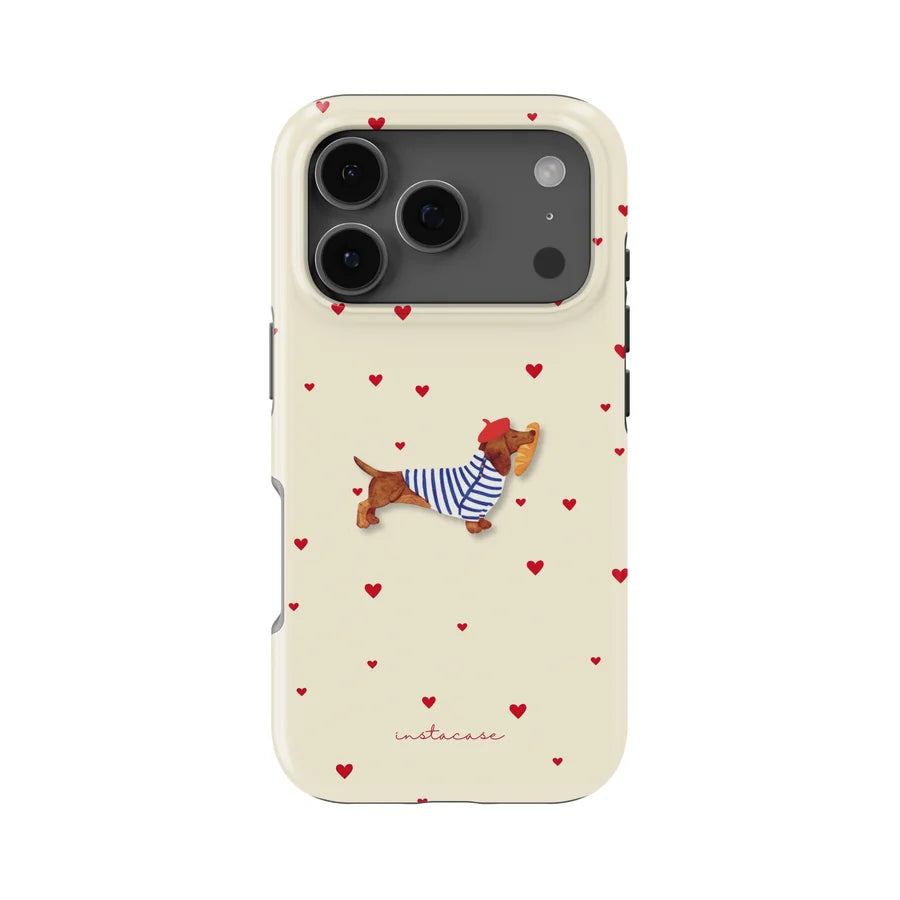Vintage Animal & Floral Heart iPhone Case
