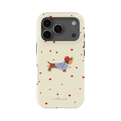 Vintage Animal & Floral Heart iPhone Case